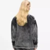 Giacca in denim sbiancato Giacca in denim sbiancato