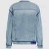 Giacca in denim senza colletto