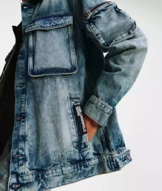 GIACCA IN DENIM UTILITY GIACCA IN DENIM UTILITY
