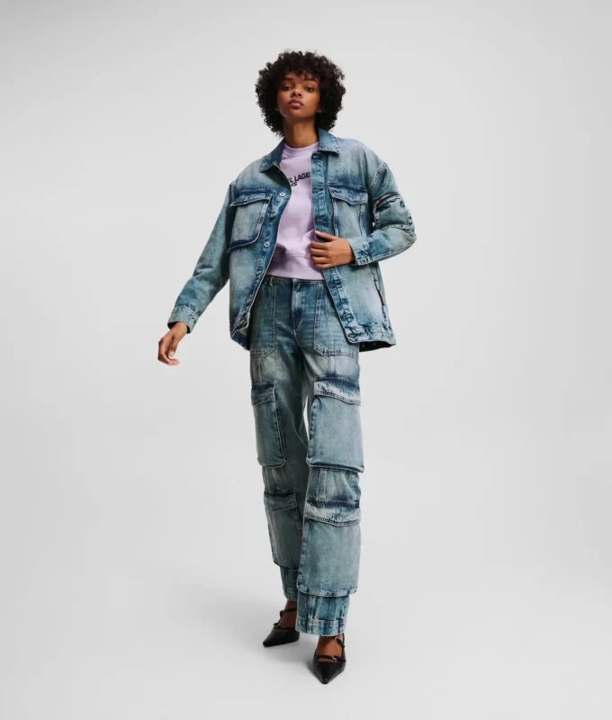 GIACCA IN DENIM UTILITY GIACCA IN DENIM UTILITY