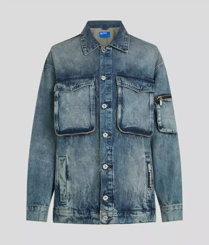 GIACCA IN DENIM UTILITY GIACCA IN DENIM UTILITY