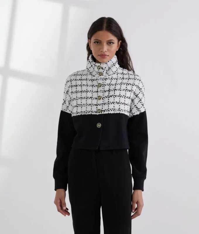 GIACCA IN MAGLIA BOUCLÉ GIACCA IN MAGLIA BOUCLÉ