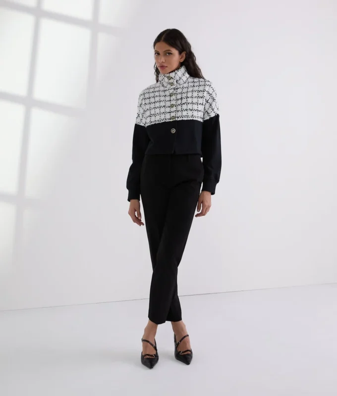 GIACCA IN MAGLIA BOUCLÉ GIACCA IN MAGLIA BOUCLÉ