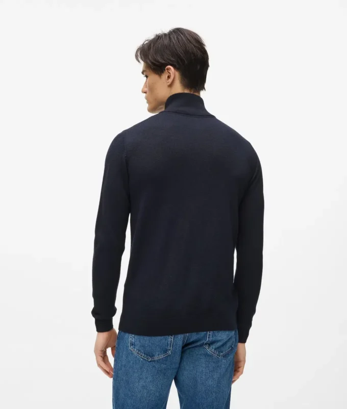Giacca in maglia con zip Giacca in maglia con zip