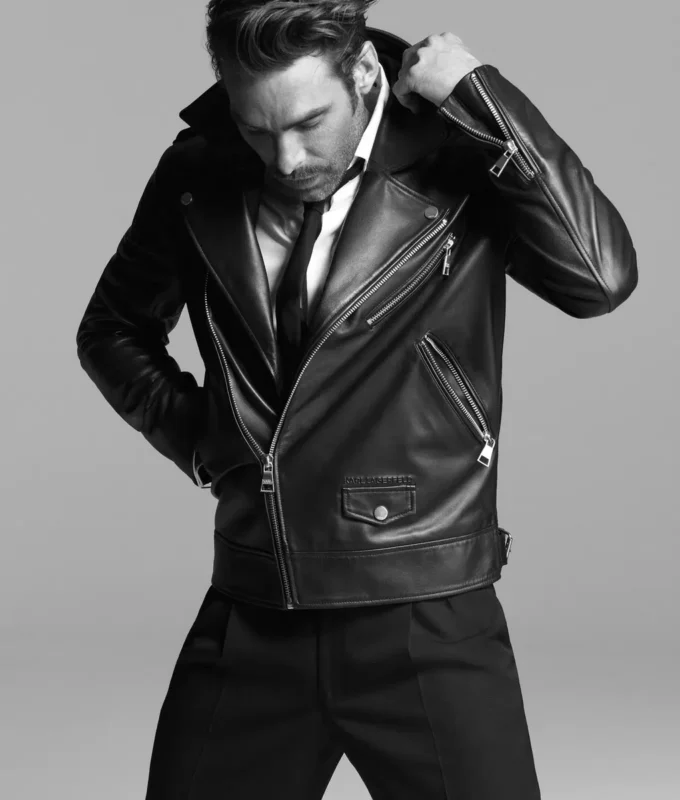 GIACCA IN PELLE KARL ESSENTIAL