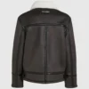 Giacca in shearling con monogramma Giacca in shearling con monogramma