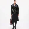 Giacca oversize in pelle Giacca oversize in pelle