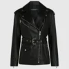 Giacca oversize in pelle Giacca oversize in pelle