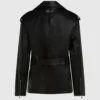 Giacca oversize in pelle Giacca oversize in pelle