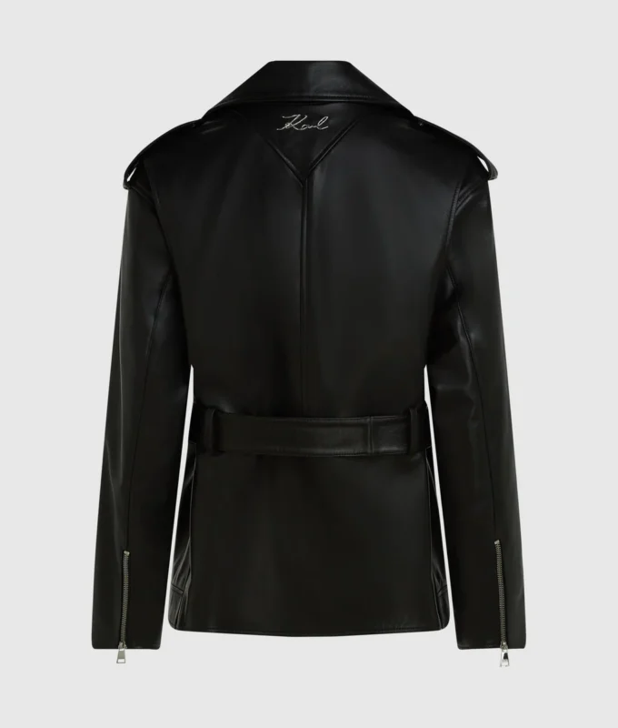 Giacca oversize in pelle Giacca oversize in pelle