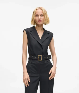 Gilet con borchie Karl DNA