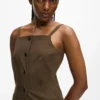 Gilet con scollo quadrato Gilet con scollo quadrato