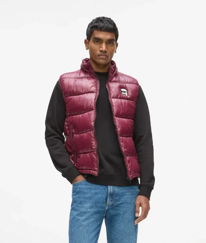 Gilet imbottito con cappuccio Ikon Gilet imbottito con cappuccio Ikon