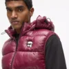 Gilet imbottito con cappuccio Ikon Gilet imbottito con cappuccio Ikon