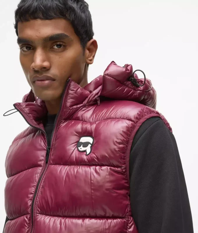 Gilet imbottito con cappuccio Ikon Gilet imbottito con cappuccio Ikon