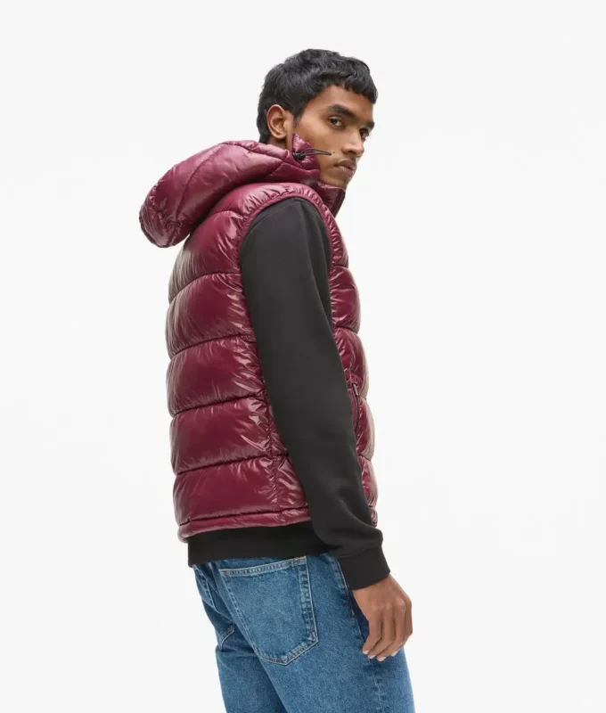 Gilet imbottito con cappuccio Ikon Gilet imbottito con cappuccio Ikon