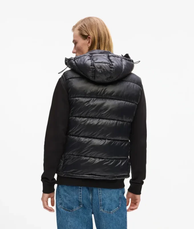 Gilet imbottito con cappuccio Ikon Gilet imbottito con cappuccio Ikon