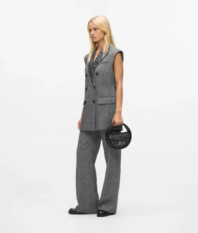 Pantaloni in tweed