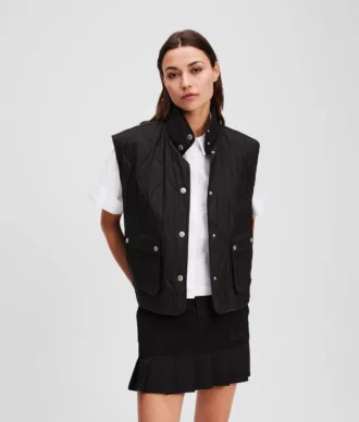 GILET TRAPUNTATO