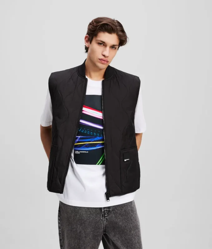 GILET TRAPUNTATO