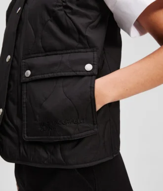 GILET TRAPUNTATO