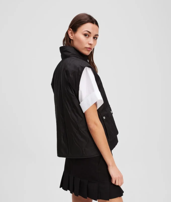 GILET TRAPUNTATO