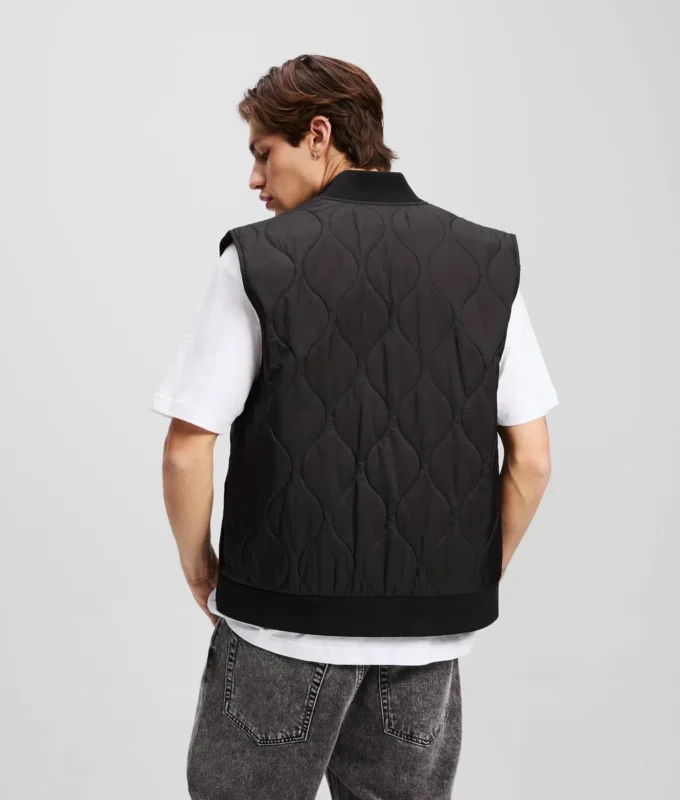GILET TRAPUNTATO