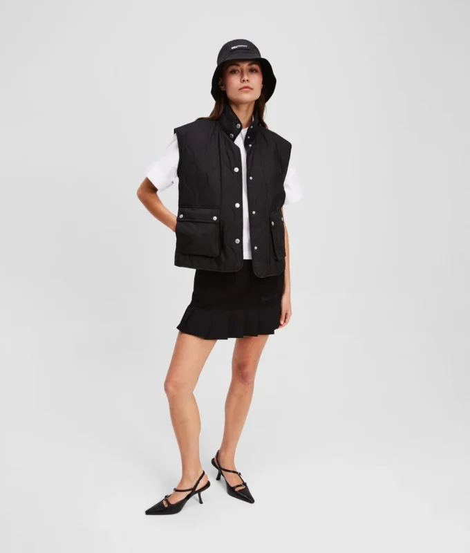 GILET TRAPUNTATO