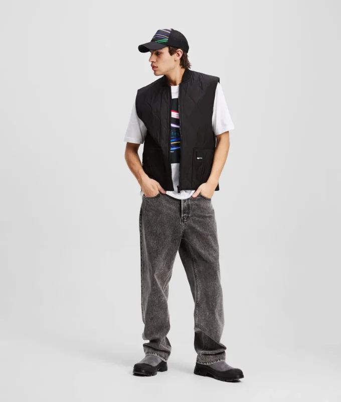 GILET TRAPUNTATO