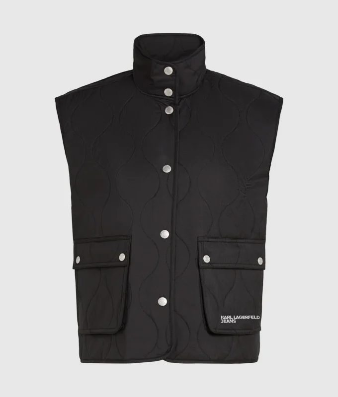 GILET TRAPUNTATO