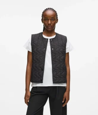 Gilet trapuntato leggero