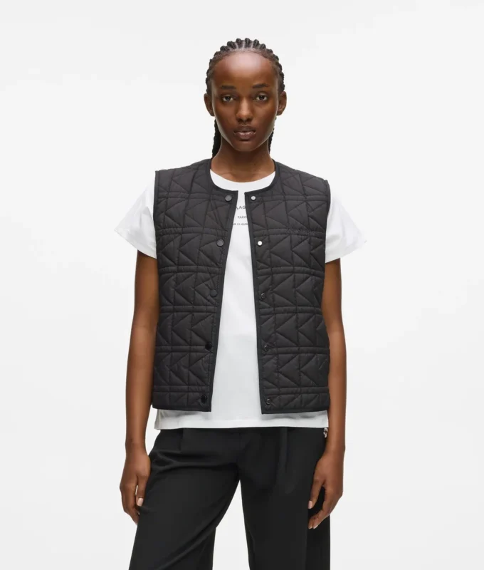 Gilet trapuntato leggero