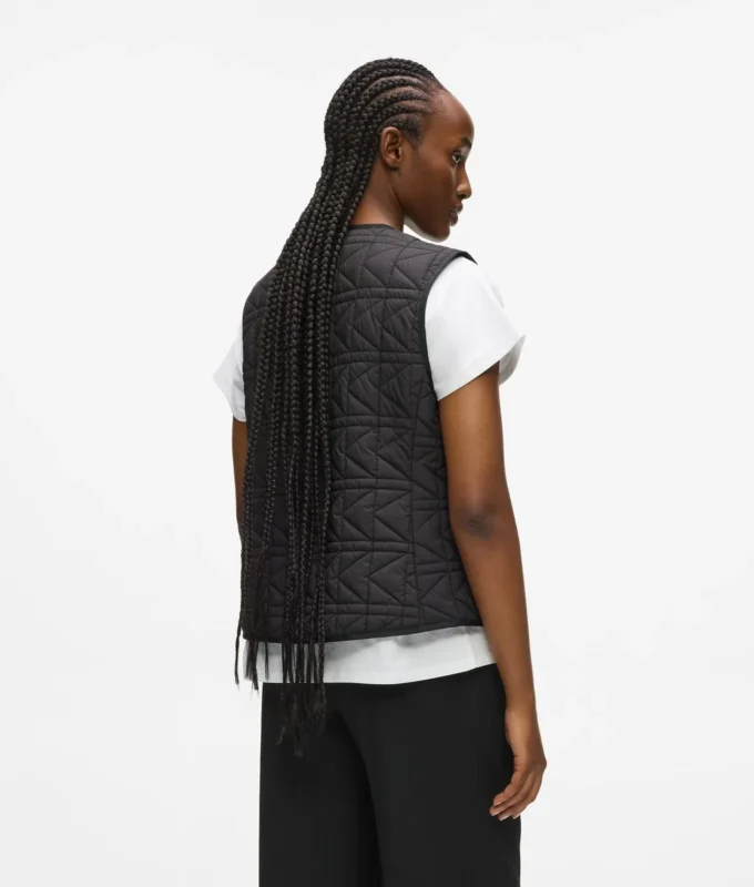 Gilet trapuntato leggero