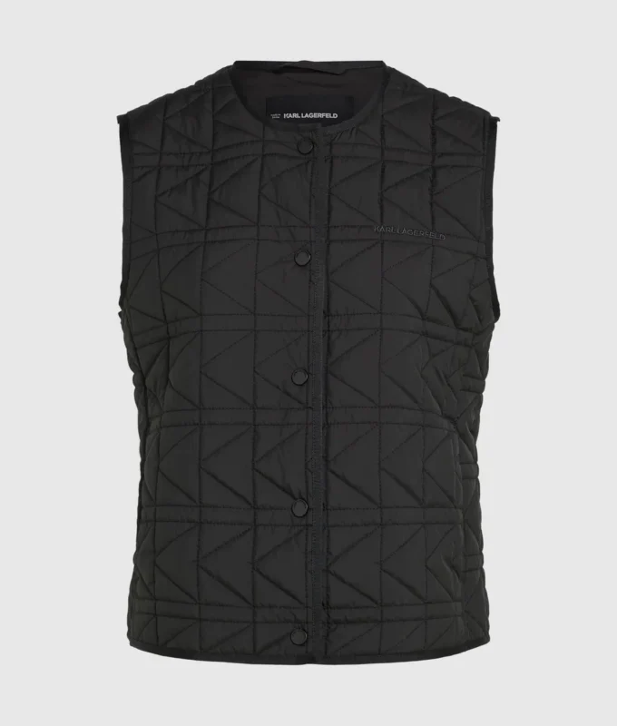Gilet trapuntato leggero