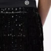 Gonna con frange e paillettes Gonna con frange e paillettes