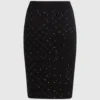 Gonna in maglia con paillettes Gonna in maglia con paillettes