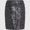 Gonna in tweed con paillettes Gonna in tweed con paillettes