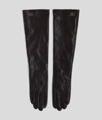 GUANTI LUNGHI IN PELLE K/AUTOGRAPH