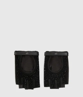 Guanti senza dita K/Autograph con strass Guanti senza dita K/Autograph con strass