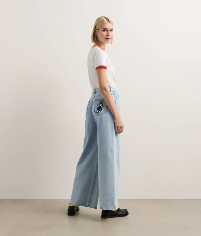 JEANS A GAMBA LARGA DISNEY X KL