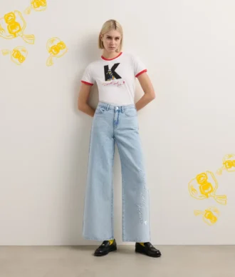 JEANS A GAMBA LARGA DISNEY X KL
