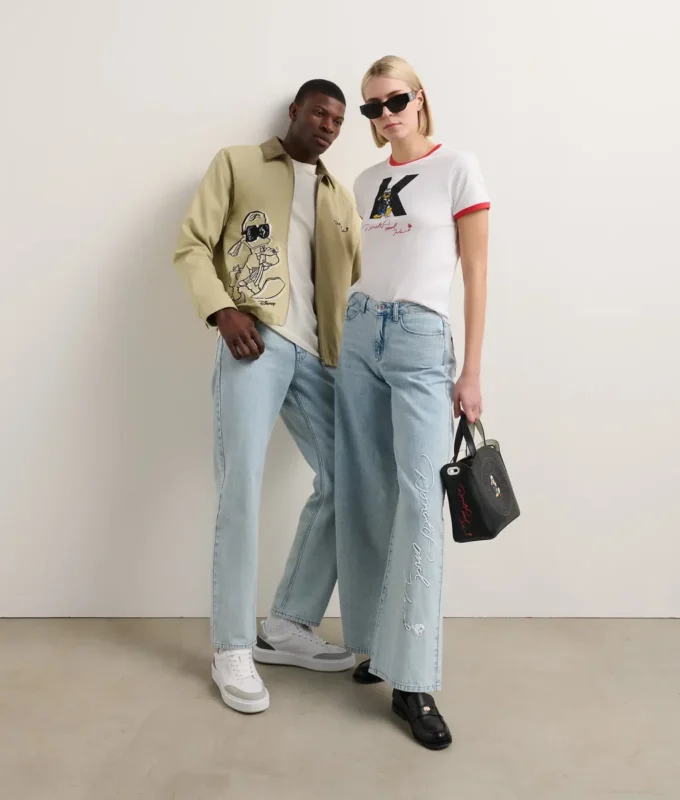 JEANS A GAMBA LARGA DISNEY X KL