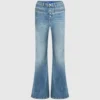 Jeans a vita alta svasati Jeans a vita alta svasati