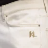 JEANS CON CUCITURE A CONTRASTO JEANS CON CUCITURE A CONTRASTO