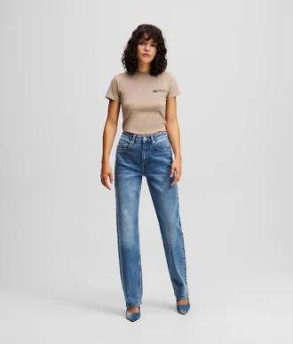 JEANS DIRITTI A VITA ALTA
