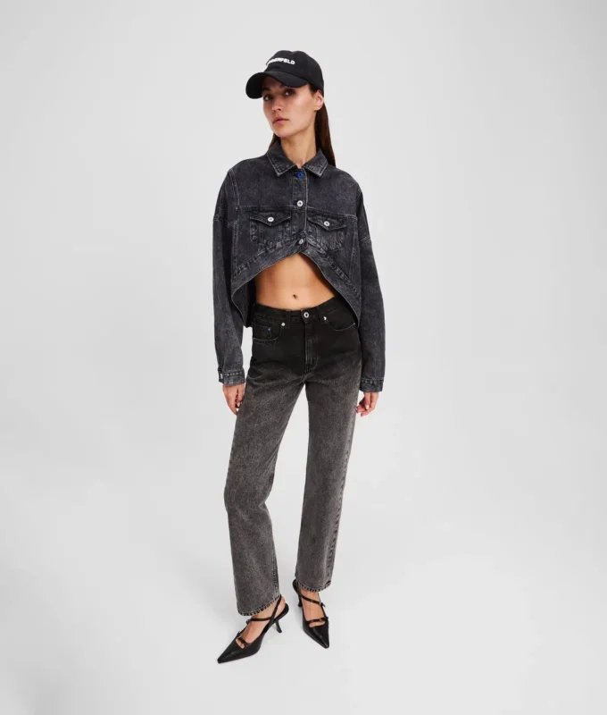 JEANS DIRITTI A VITA ALTA OMBRÉ JEANS DIRITTI A VITA ALTA OMBRÉ