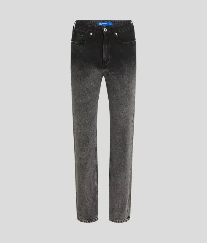 JEANS DIRITTI A VITA ALTA OMBRÉ JEANS DIRITTI A VITA ALTA OMBRÉ