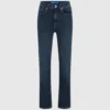 Jeans dritti a vita alta Jeans dritti a vita alta