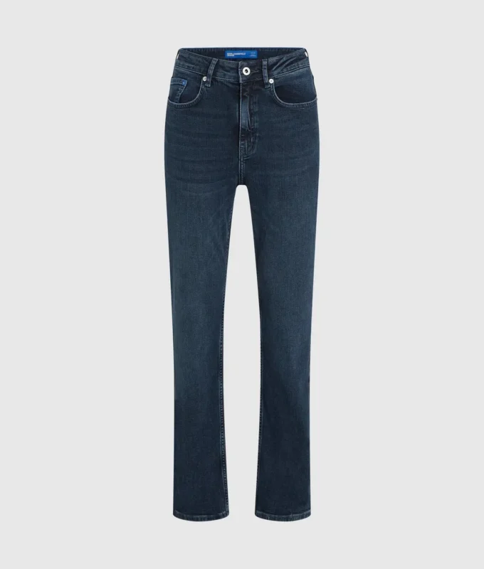 Jeans dritti a vita alta Jeans dritti a vita alta