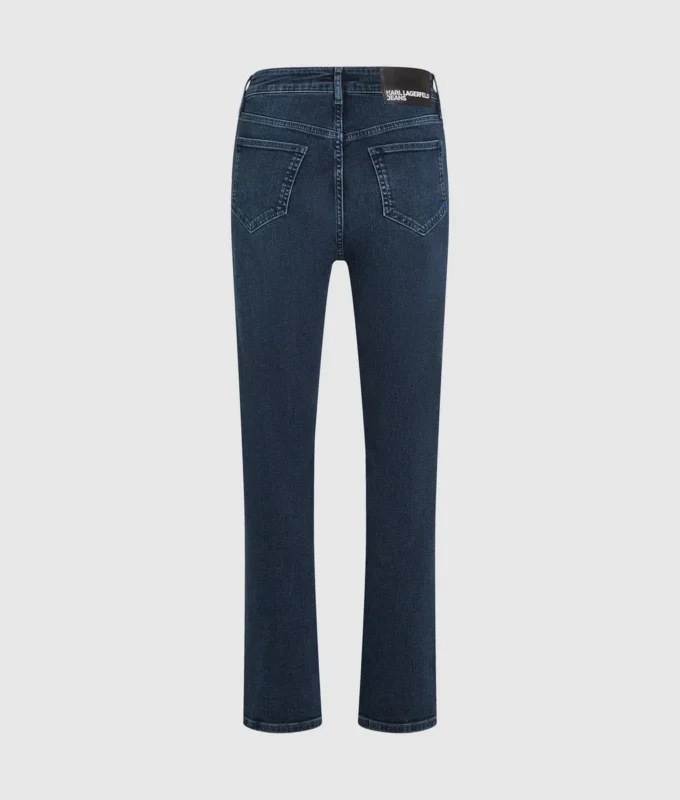 Jeans dritti a vita alta Jeans dritti a vita alta